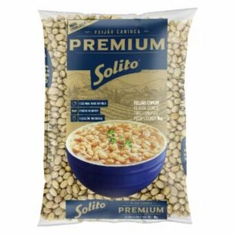 Feijao carioca solito premium 1kg