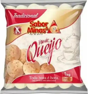 Supermercado Estrela Azul Pao de queijo sabor&minas (25g) 1kg oferta