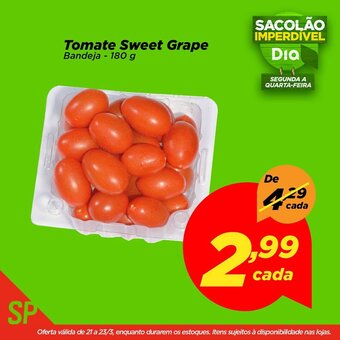 Dia Tomate Sweet Grape 180g oferta