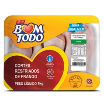 Rede Compras Coxa de frango bom todo 1kg cong oferta