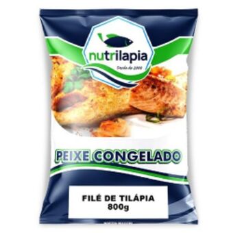 Peixe filé de merluza nutrilapia 800g