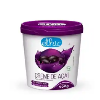 Rede Compras Creme de acaí ethic 500g oferta