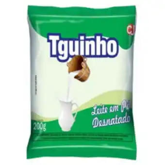 Leite em pó desnatado tguinho 200g