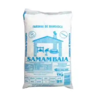 Farinha de mandioca samambaia 1kg comum
