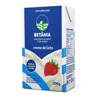 Rede Compras Creme de leite betânia 200g oferta
