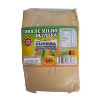 Fuba de milho oliveira 400g torrado