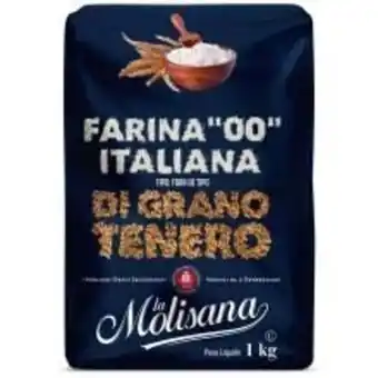 Farinha de trigo la molisana grano tenero 1kg
