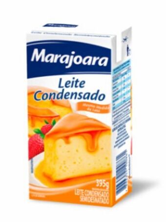 Leite condensado semidesnatado marajoara tp 395g