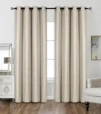Cortina blackout 2,70x2,30 taupe