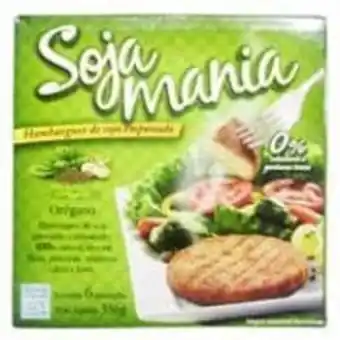Hambúrguer de soja soja mania orégano 56g