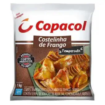 Palomax Costelinha frango copacol temperada pacote 1 kg oferta