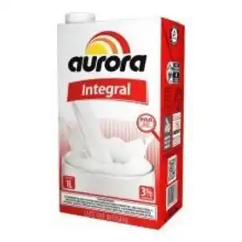Leite aurora integral 1l