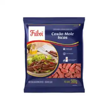 Coxão mole em iscas friboi congelado 500g