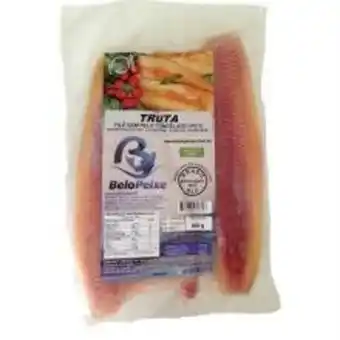 Angeloni Filé de truta belo peixe sem pele congelado oferta