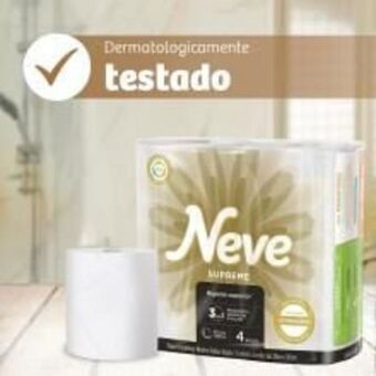 Angeloni Papel higiênico neve supreme folha tripla leve 24 pague 21 unidades 20 oferta