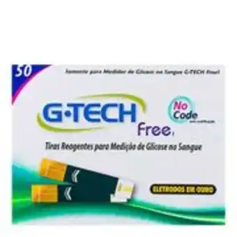 Drogarias Pacheco Tiras regentes para medição de glicose g-tech free 50 unidades oferta
