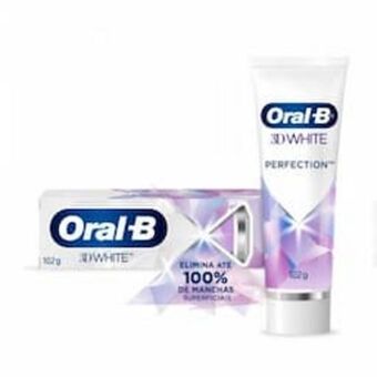 Drogasil Pasta de dente oral-b 3d white perfection com 102g oferta