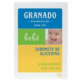Drogasil Sabonete de glicerina em barra granado bebê tradicional com 90g oferta