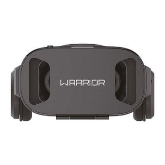 Óculos warrior 3d gamer com fone de ouvido js086 preto