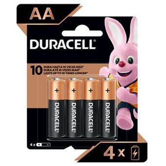 Kalunga Pilha alcalina duracell pequena aa - bt 4 un oferta
