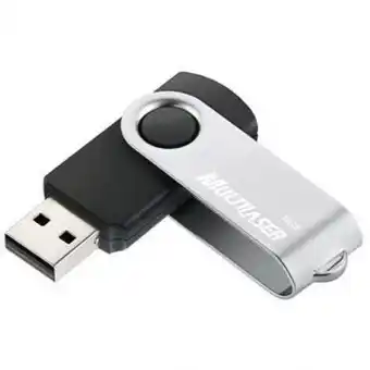 Pen drive 16gb usb 2.0 twist preto pd588 multilaser - bt 1 un