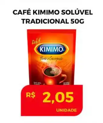 Atacadão Centro Sul Cafe Kimono Soluvel Tradicional 50g oferta