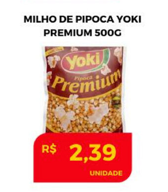 Atacadão Centro Sul Milho de Pipoca Yoki Premium 500g oferta
