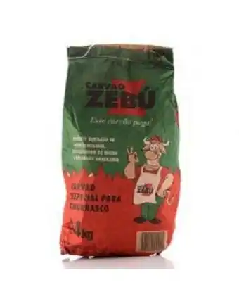 Carvão zebu 4kg