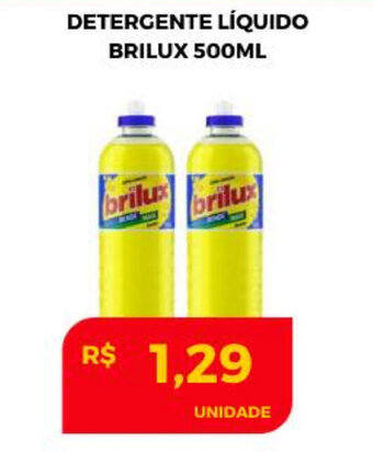 Atacadão Centro Sul Detergente Liquido Brilux 500ml oferta