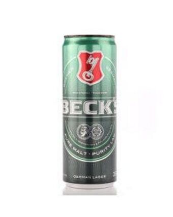 Cerveja becks premium lata 350ml