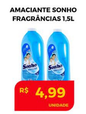Amaciante Sonho Fragrancia 1.5L