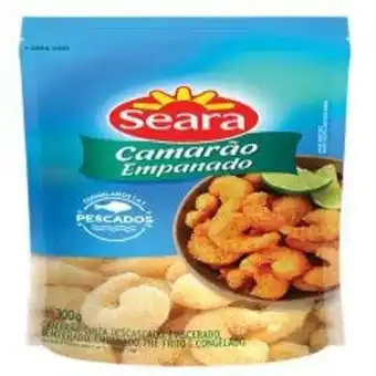 Covabra Supermercados Camarão seara empanado 300g oferta