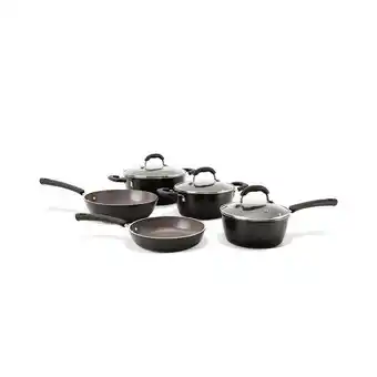 Le Biscuit Conjunto de panelas brinox life select com revestimento cerâmico com 5 peças carbono oferta