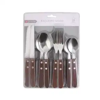 Faqueiro le wood em inox 16 peças