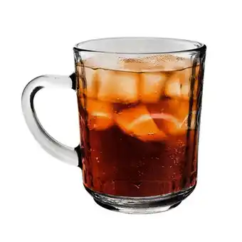 Casa Freitas Caneca cubico vidro 230ml dcasa oferta