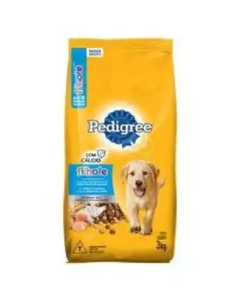 Covabra Supermercados Alimento para cães pedigree filhotes 3kg oferta