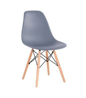 Freitas Varejo Cadeira eiffel cinza útil bazar ub4509g oferta