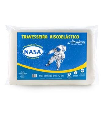 Travesseiro nasa marfim alterburg 46x66cm 1060221