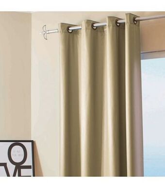 Cortina corta luz pvc castor la viere 1,30x1,70m 1630