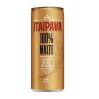 Cidade Supermercados Cerveja itaipava 100% malte lata 350ml oferta