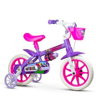 Bicicleta infantil aro 12 violet nathor 100010160037