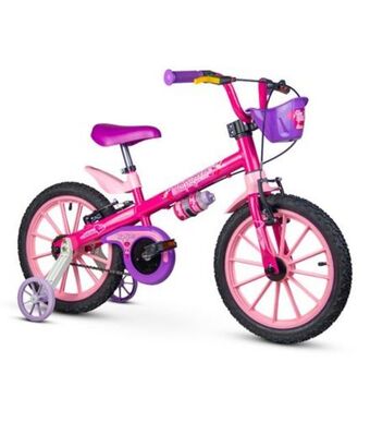 Bicicleta infantil aro 16 top girls nathor 100130160010