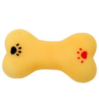 Freitas Varejo Osso de borracha mordedor para pets útil bazar 4.5x8.5cm ub1592 oferta