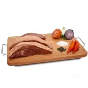 Varejão Irmãos Patrocinio Picanha fatiada bovina kg oferta
