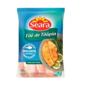 Filé de tilápia seara 600gr