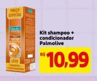 Mercado Extra Kit Shampoo + Condicionador Palmolive oferta