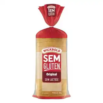 Asun Pão de forma wickbold tradicional pro sem glúten 300g oferta