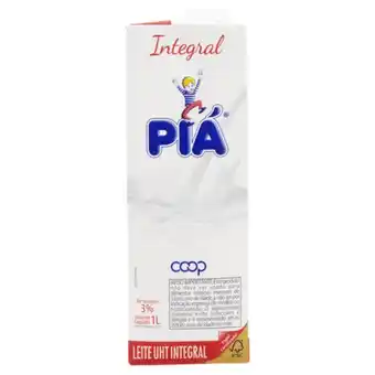 Leite longa vida piá integral 1l
