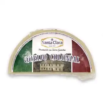 Asun Queijo santa clara colonial metade embalado oferta