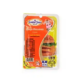 Queijo santa clara mussarela 150g